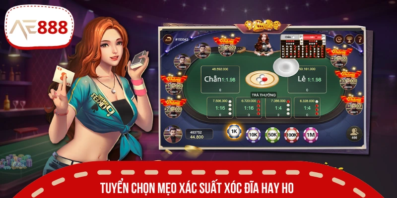 Chiến thuật xác suất được áp dụng tại sảnh lắc dĩa