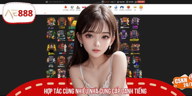 Chúng tôi còn hợp tác nhà phát hành lớn, mang đến kho game chất lượng