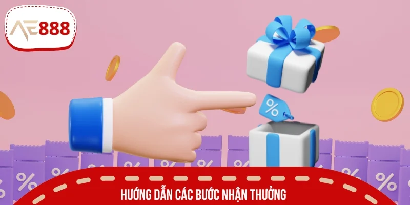 Hướng dẫn người chơi các bước nhận thưởng ưu đãi nhanh chóng